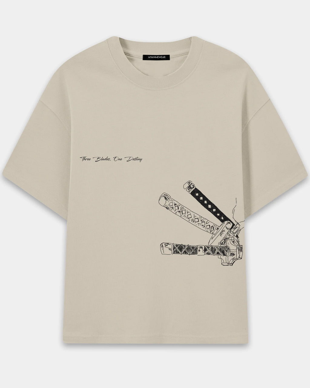 Zoro 3 Sword Style Oversized T-Shirt